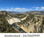 Calcite Springs, Yellowstone National Park, Wyoming.