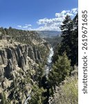 Calcite Springs, Yellowstone National Park, Wyoming.