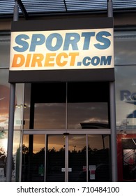 Calcot, Reading, Berkshire, England - September 06, 2015: 017: Sports Direct Sportswear Fashion Retailer, Established In 1982 By Mike Ashley