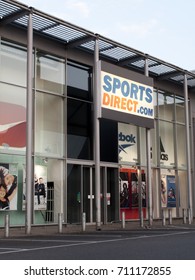 Calcot, Reading, Berkshire, England - September 07, 2015: 017: Sports Direct Sportswear Fashion Retailer, Established In 1982 By Mike Ashley