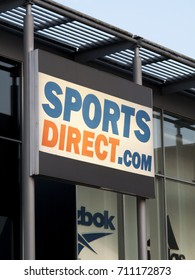 Calcot, Reading, Berkshire, England - September 07, 2015: 017: Sports Direct Sportswear Fashion Retailer, Established In 1982 By Mike Ashley