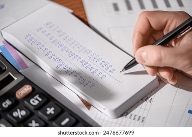Calculate the budget, write down expenses on a piece of paper, keep accounting
