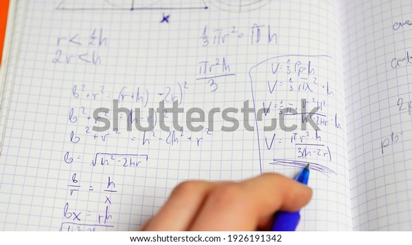 Calculation of the volume of the cone.\
Solving problems of counting the volume of a solid. Preparation for\
the final exams. Learning math at home.\
Matura\
exam