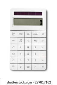 Calculator Isolated On White