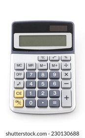 Calculator Isolated On White Background