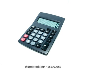 Calculator Isolated On White Background