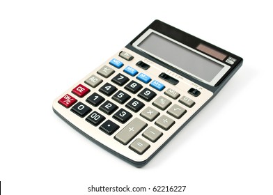 83,132 Black calculator white background Images, Stock Photos & Vectors ...