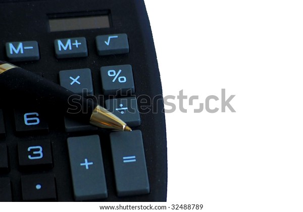 Calculator and a\
Pen