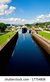 Caledonian Canal At Fort William