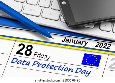 Calendar 2022 January 28  European Data Protection Day
