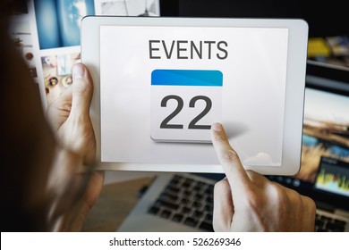 Calendar Data Mobile App Concept
