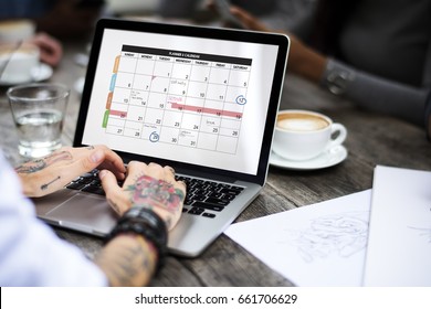 Calendar Planner Agenda Schedule Concept