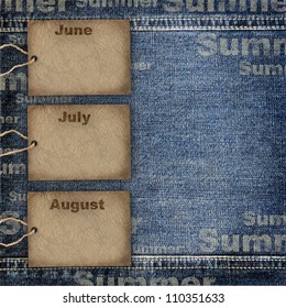 Calendar planning background
