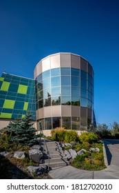 Calgary, Alberta - September 4, 2020: Beautiful Buildings On Mount Royal University Campus In Calgary, Alberta. 