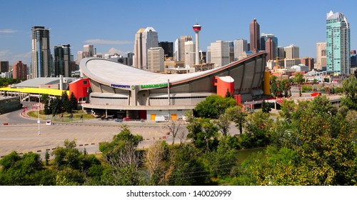 Scotiabank Saddledome Images Stock Photos Vectors Shutterstock