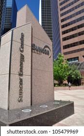 CALGARY, CANADA - JUNE 7: Suncor Energy's Head Office On June 7, 2012 In Calgary, Alberta Canada. Suncor Is A Major Developer Of The Alberta Oil Sands.