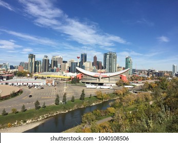 Calgary Canada Saddle Dome And Skyline 9/16/16