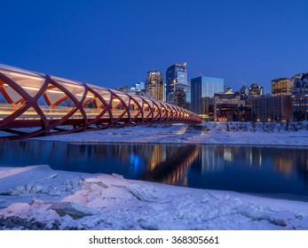 Calgary At Night.