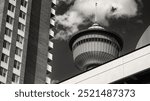 Calgary Tower in Downtown Calgary. Alberta