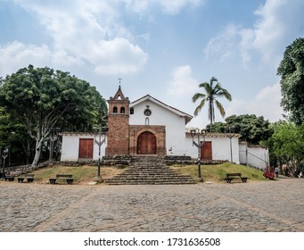 Cali Colombia 01-05-2020 historic church of San Antonio in Cali Colombia