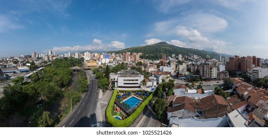 Cali panoramic view, Santiago De Cali, Colombia