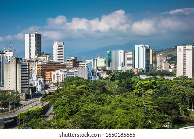Cali, Valle del Cauca, Colombia. Mayo 30, 2015: Panoramic of the city