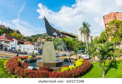 Cali, Valle del Cauca, Colombia. March 4, 2015: Monument to the Maria Mulata. 