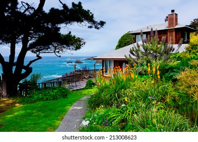 California Coast In Mendocino 