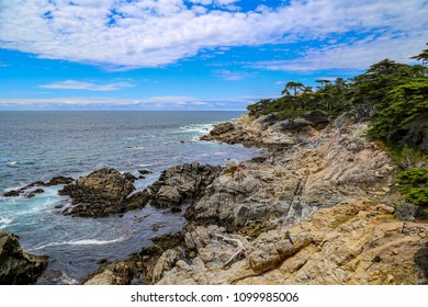 California Coastline On Monterey Peninsula