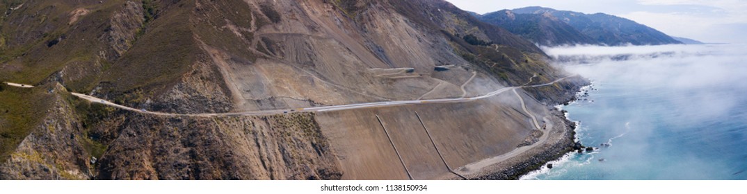 California Hwy 1 Landslide Rebuilt 4