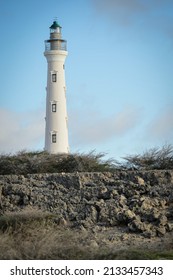 The California Lighthouse on the island of Aruba