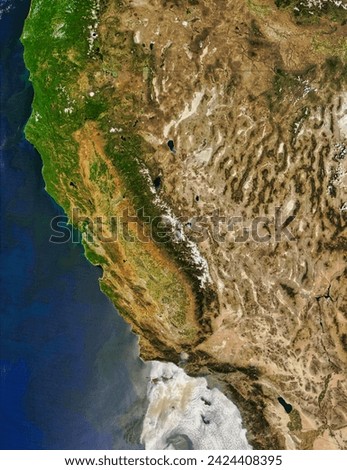 California and Nevada Direct Broadcast level2 data courtesy USDA Forest Service Remote Sensing App. California and Nevada Direct Broadcast. Elements of this image furnished by NASA.