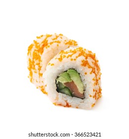 California Salmon Roll Sushi Isolated