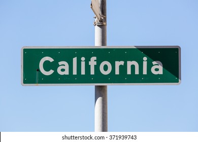 California Street Name Sign