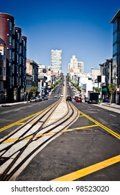 California Street In San Francisco