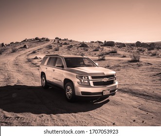 California, USA 02/10/2019 - Chevrolet Tahoe