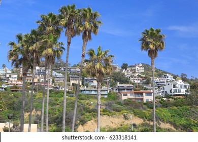 CALIFORNIA, USA ON 6 APRIL 2017: Unidentified Home In Laguna Beach, California, USA