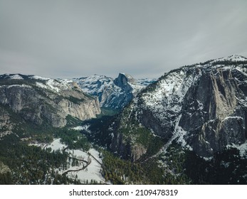 California Yosemite National Park Aerial Photography