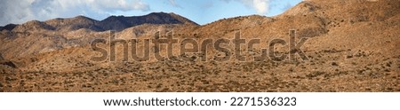 Californian desert - Anza-Borrego. Anza-Borrego Desert State Park, Southern California, USA.