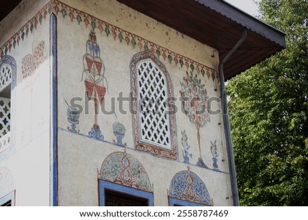A caligraphy of the mosque 