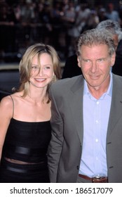 Calista Flockhart And Harrison Ford At Premiere Of K-19 THE WIDOWMAKER, NY 7/17/2002