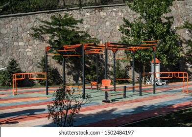 Calisthenics Workout Area In The Park