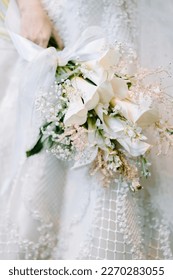 calla lilies wedding flower bouquet - Shutterstock ID 2270283055