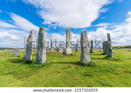 Callanish standing stones, Isle of Lewis, Outer Hebrides, Scotland, UK