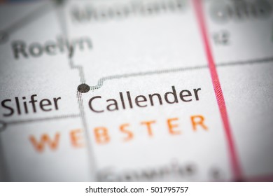 Callender. Iowa. USA.