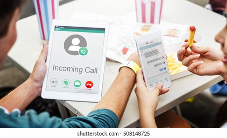 Calling Communication Connect Networking Concept