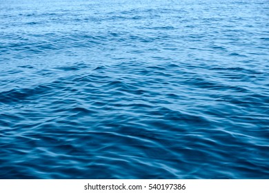 Calm blue sea background
