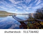 Calm Chatcolet lake in Heyburn State Park near Plummer, Idaho