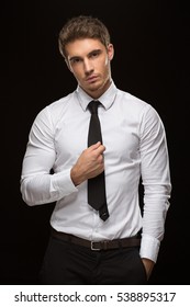 84,675 Man black tie white shirt Images, Stock Photos & Vectors ...