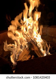 Calm in a dancing fire